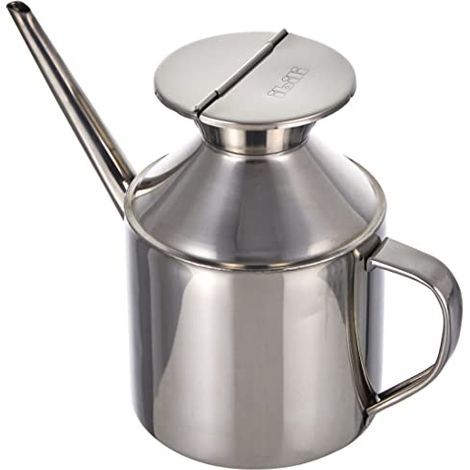 ibili Boccetta per olio inox argento 0,7 litri design pratico (1/4)