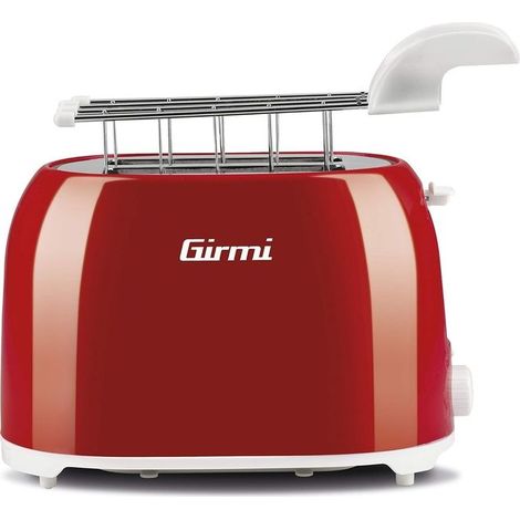 Grille pain Girmi TP10 rouge 750 watts 2 tranches
