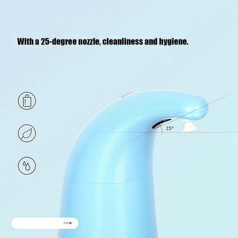 Distributeur de savon automatique intelligent sans contact à induction, flacon pulvérisateur de savon liquide pour la maison, le restaurant et l'école (1/5)