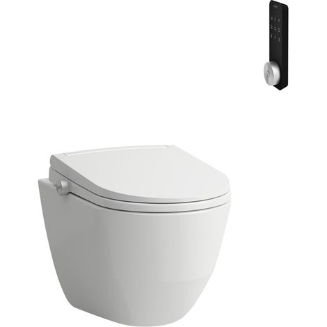 LAUFEN Cleanet Pro Comfort WC suspendido, inodoro bidé con mando