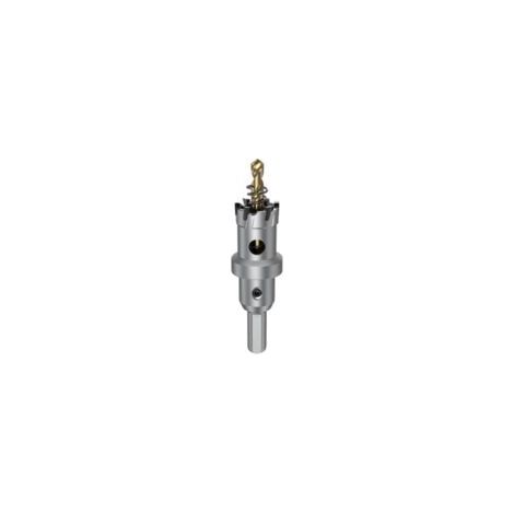 Scie cloche en métal de 22 mm, coupe-trou TCT avec forets pilotes, foret en carbure cémenté robuste pour fer, acier inoxydable, plastique, cuivre (1/4)