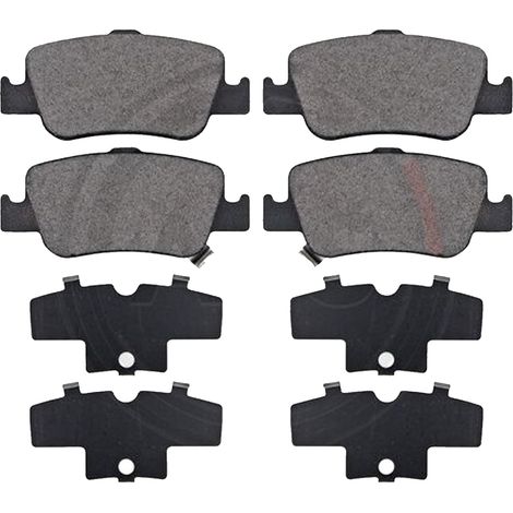KIT PASTIGLIE FRENO POSTERIORI compatibile con TOYOTA AURIS (E18) / PASTIGLIE FRENANTI AUTO OEM P 83 080, / SOSTITUZIONE DIRETTA / BASSA POLVERE / SILENZIOSO