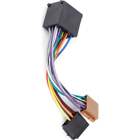 Adaptateur autoradio stéréo, câble de faisceau stéréo, prise ISO, compatible avec E36, E46, E39 (1/5)