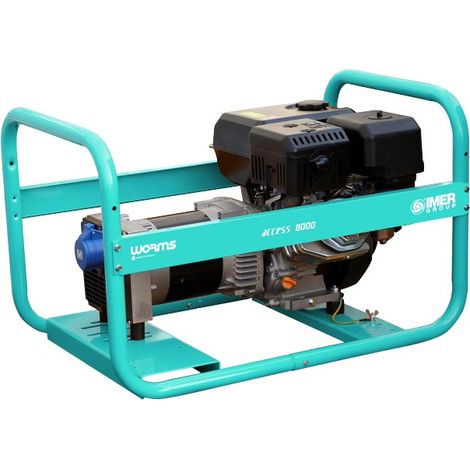 Groupe électrogène monophasé essence 6,6 kW WORMS (1/5)