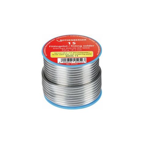ROTHENBERGER  Raccordi  per  saldatura  1S,  2mm,  250g,  Bobina  -  45252