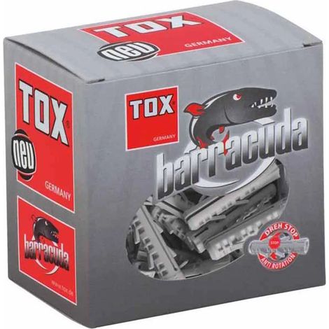 BARRACUDA Tappi espandibili 12 x 60 mm, confezione blister da 4 unità.