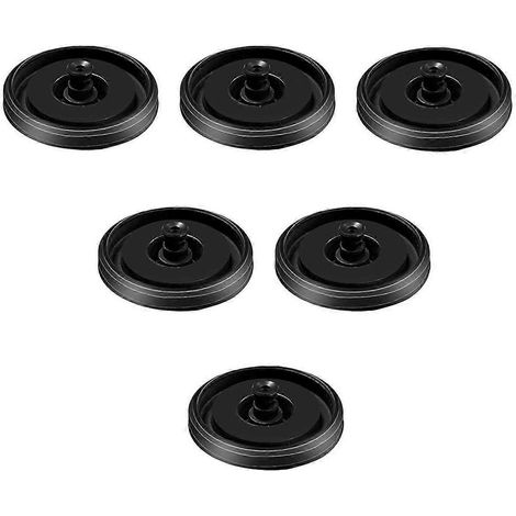 Lot de 6 joints de rechange pour soupape de remplissage de toilette (référence 83143) - pour modèles 242/400/747 - Ensemble membrane en caoutchouc (1/5)