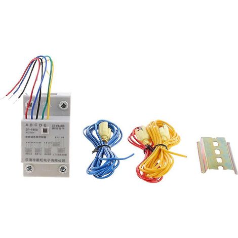 Contrôleur de niveau d'eau automatique DF-96ED, capteur de détection 10 A 220 V avec 3 sondes et interrupteur pour pompe à eau DF-96ED (1/5)