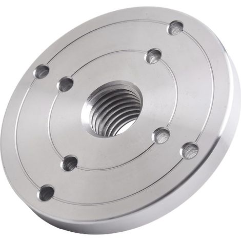 frontale en acier pour tour bois filetage 18TPI convient (1/5)