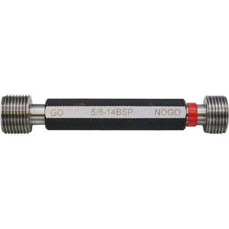 Tampon fileté double GAZ 5/8" BSP - (1/2)