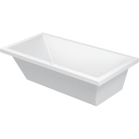 Bañeras rectangulares Duravit Starck, versión empotrada, 1 fondo (1/3)