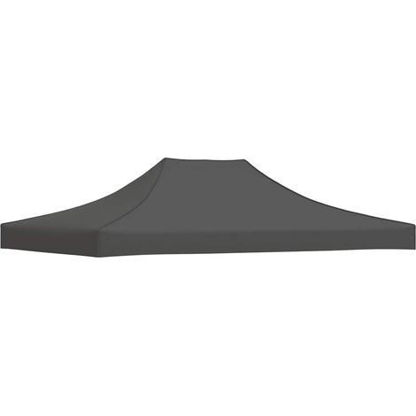 Partyzelt-Dach 4x3 m Anthrazit 270 g/m² vidaXL