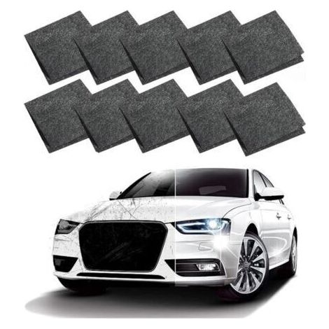 Lot de 10 Nano Sparkle Cloth, Rayures Chiffon Voiture, Chiffon Multifonction pour Polissage de Surface, Enlever Taches d’Eau – pour Toutes Couleurs de Carrosserie (1/4)