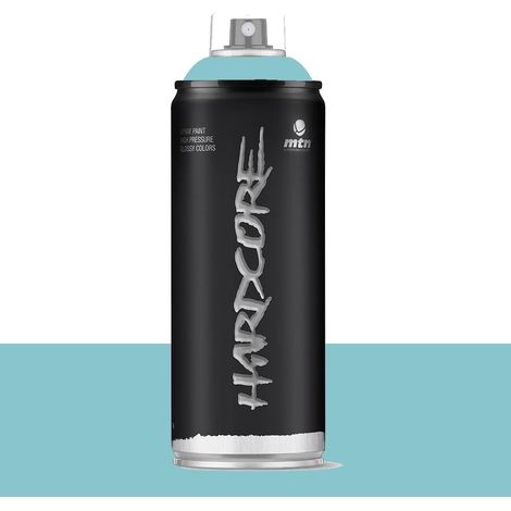 Bombe de peinture aérosol MTN Hardcore Bleu Himalaya (RV-13) 0,4 L (1/2)
