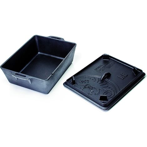 Petromax Kastenform mit Deckel k8 5,5 Liter Gusseisen Brat- und Backform