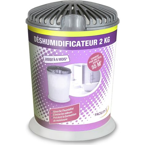 Absorbeur d'humidité + un sachet absorbeur 4L