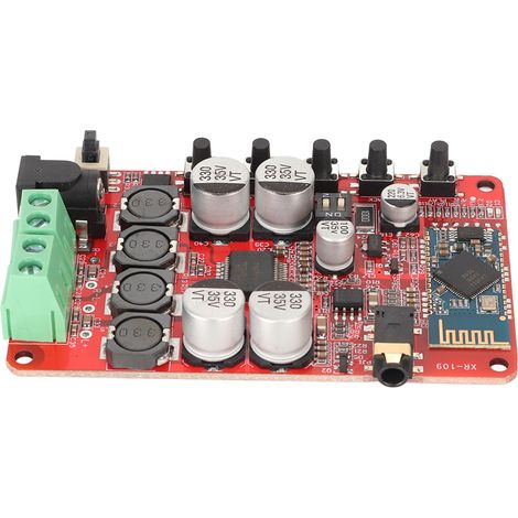 Carte Amplificateur Audio Bluetooth 2.1 Chaînes TDA7492P 50W+50W, pour Enceintes DIY sans Fil, Alimentation DC 8‑25V (1/5)