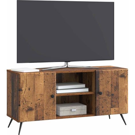 Maison Exclusive - TV-Schränk Altholz 102 x 34,5 x 50 cm Holzwerk