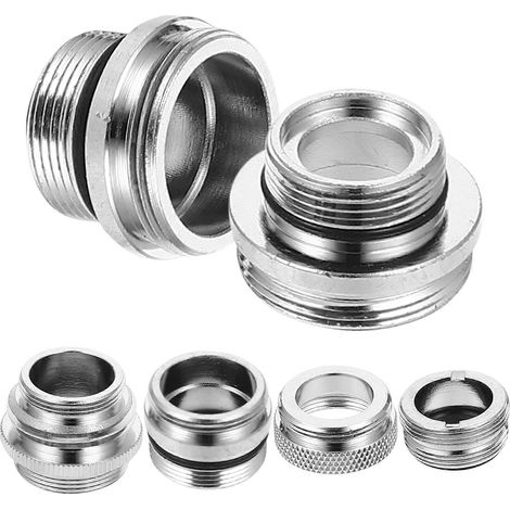 Adaptateur robinet-tuyau pour tuyau d'évier de cuisine, ensemble de 12 pièces (1/5)