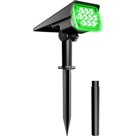 Lampes Solaires Extérieures, Lampe de Chemin de Paysage de Jardin étanche IP65, éclairage Décoratif  pour le Chemin de Terrasse du Couloir de la Pelouse du Porche [Classe énergétique A+++]