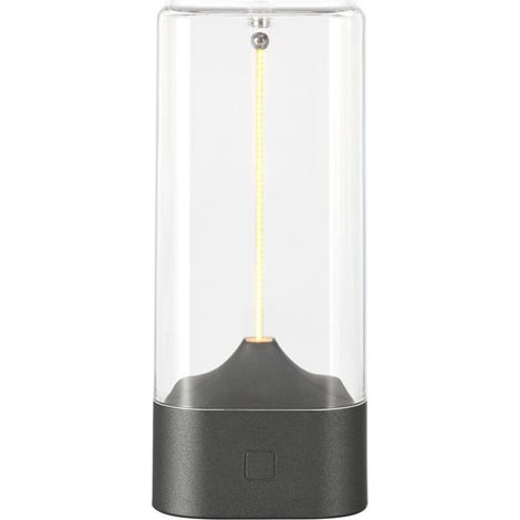 Magnetisches Nachtlicht – Interaktives Touch-Nachtlicht, LED-Touch-Tischlampe und USB-wiederaufladbares Beleuchtungszubehör für Bett und Wohnzimmer (Grau)