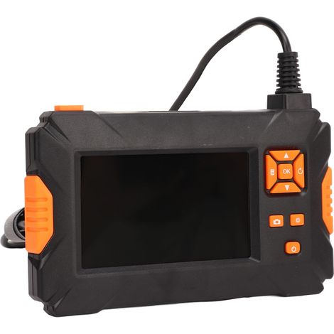 Endoscope industriel haute définition P130 pour tuyaux de drainage, 4,3 pouces avec écran caméra de réparation de moteur automobile, 11 mm, 2 mètres. (1/5)