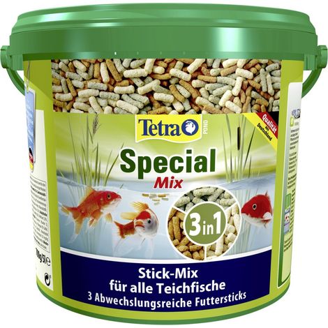 Tetra Pond Special Mix Teichsticks 5 L Eimer Nassfutter (1/3)