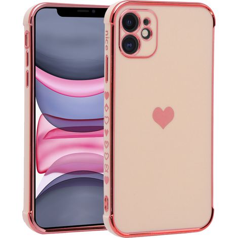 Apple iPhone 11 Hülle, Elektroherz, Roségold (1/5)