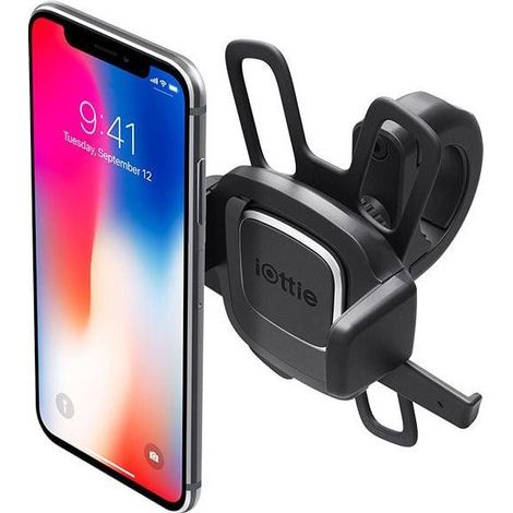 Supporto bici iottie Easy One Touch 4 montaggio compatto tenuta sicura (1/3)