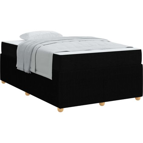 Maison Exclusive - Estructura de cama con colchón Negro 120 x 190 (1/5)