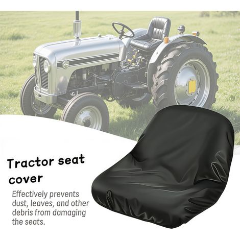 1 Housse de siège de tracteur – Tissu Oxford 210D enduit PU (monocouche), Housse de siège de tondeuse à gazon (1/5)