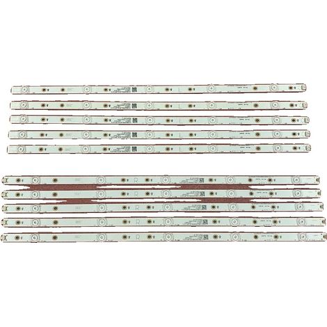 Tira de LED, material de aluminio, dimensiones de 1080 mm, compatible con varios modelos, configuración de 10 LED, voltaje de 3 V. (1/5)