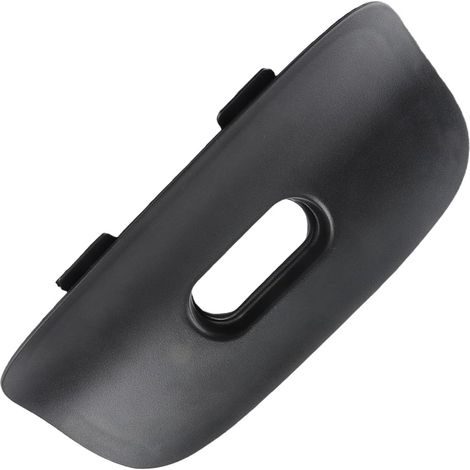 Couvercle pare-chocs ABS voiture arrière pare-chocs crochet de remorquage barre couvercle garniture rabat attelage de remorque fit pour X5 E53 2000-2006 51128402327 (noir) (1/5)