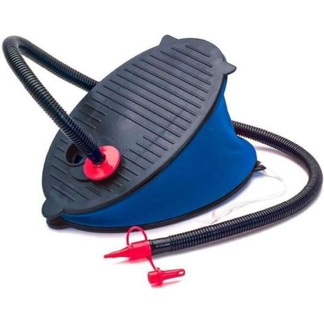 Bardusch - Pompe gonfleur dgonfleur - - - 3 embouts - Bleu - Camping multicolore GONFLEUR (1/4)