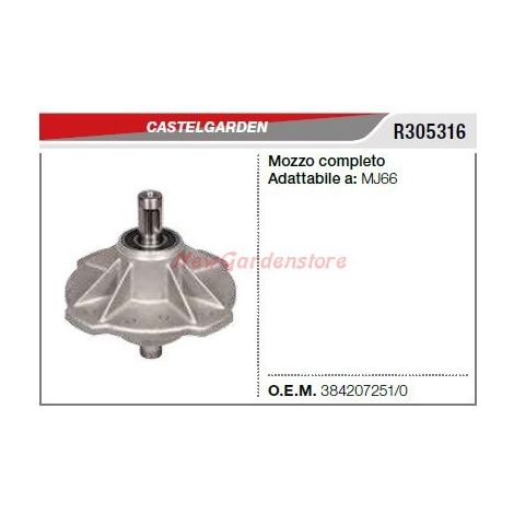 Mozzo portalama COMPATIBILE STIGA CASTELGARDEN trattorino tagliaerba R305316