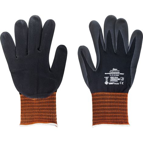 Arbeitshandschuhe Nitril Montagehandschuhe Handschuhe Nylon Elastan (1/2)