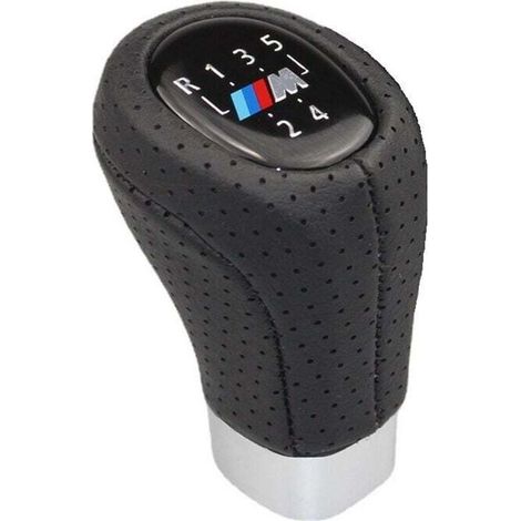 Pommeau de levier de vitesse 5 vitesses – Design ergonomique pour BMW E34 E36 E38 E39 E46 E53 E60 E61 E63 E64 E83 E90 E91 E92 E93 – Installation facile (1/4)