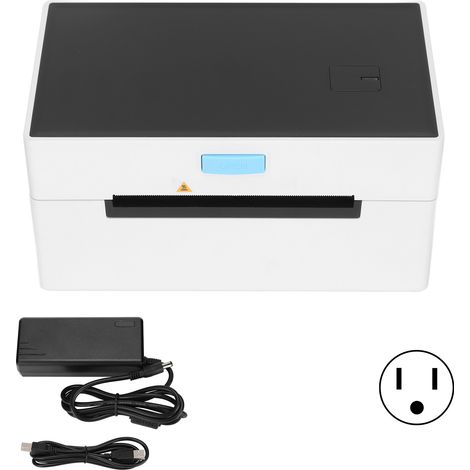 Hochauflösender Thermodrucker (160 mm/s), kontinuierlicher Druck, platzsparend, US-Stecker (1/5)