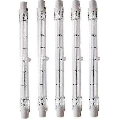 5er-Pack R7S 1000W Halogen-Linearlampen für Sicherheitsstrahler, energiesparend, J189-Sockel (1/4)