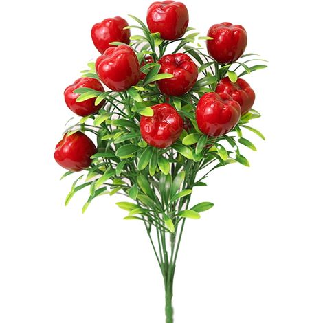 Bouquet De Fruits Artificiels - Citron Et Orange Réalistes Avec Feuillage Vert - Décoration Intérieure Moderne - 34 cm - 1 Pièce (1/5)