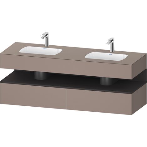 Duravit Collection One lavabo à encastrer avec meuble sous-vasque