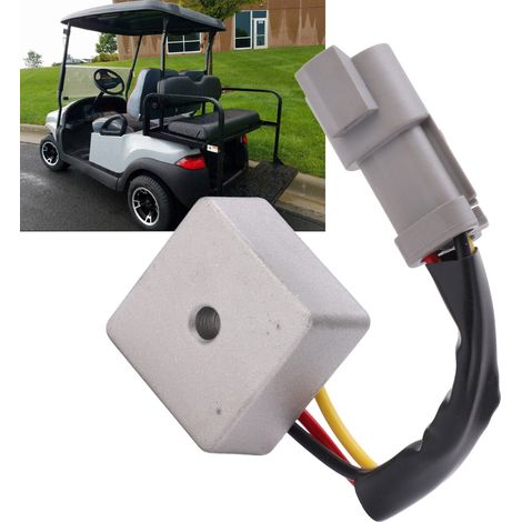 Régulateur de tension redresseur pour voiturette de golf, compatible avec les modèles Precedent 4 temps 12 V à essence (à partir de 2004) et Tempo (à partir de 2018), référence 102515901 (1/5)