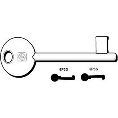 5PZ CHIAVI PATENT PASSEPARTOUT BONAITI, ISEO, MP - 6P3S sx (ex 5012)