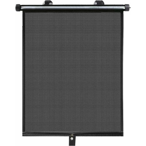 [Yuexinghui] Pare-soleil rétractable automatique pour vitres latérales de voiture, protection solaire bébé, panneau enrouleur 40 x 60 cm, noir, 2 pièces (1/3)