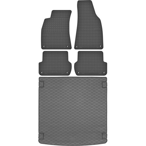 Audi A4 B6 B7 Kombi (2001–2008) – Set: Gummifußmatten + Kofferraummatte