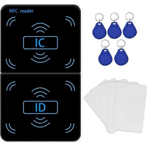 Lecteur/graveur NFC, copieur/duplicateur, porte-clés, carte à puce (1/5)