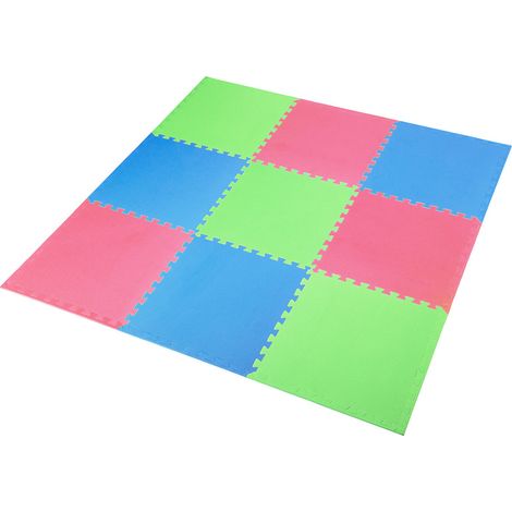 Puzzle-Schutzmatte, Multipack, 60x60x1,0 cm, 9er Set (1/5)