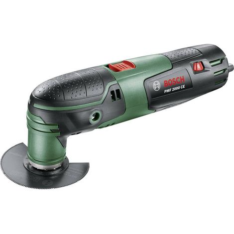 Bosch – Outil multifonction 220W – Tension 230V – Emmanchement StarLock – Vitesse variable 15000-20000/min – Pour coupes précises et ponçage