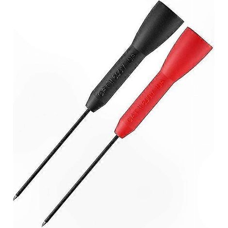 Stylet de testeur universel pour multimètre, pointe aiguille en acier précision, accessoire électricien à fiche 2mm, outil de réparation DIY prolongé (1/5)