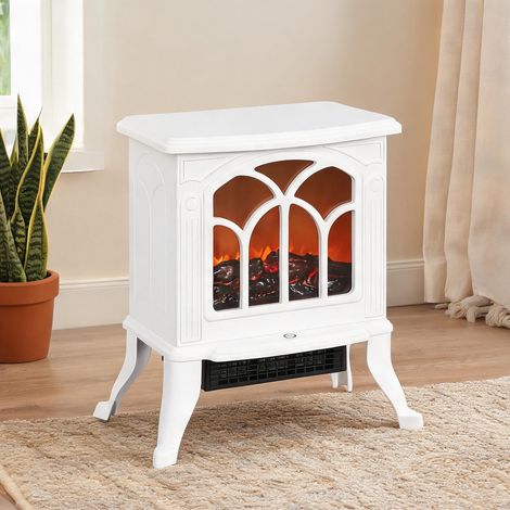 Cheminée électrique blanco en métal Plástico 37,3 x 23,1 x 44 cm (1/5)